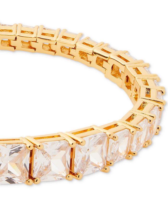 kate spade new york GoldTone Crystal Present Tennis Bracelet Macy's