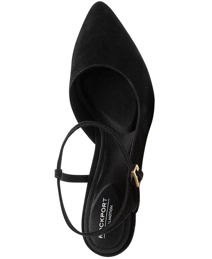 rockport t strap pumps