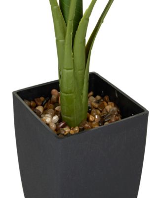 Contemporary Monstera Artificial Plant, 26.5"