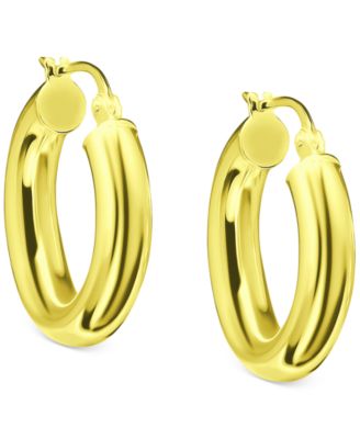 Polished Hoop Earrings