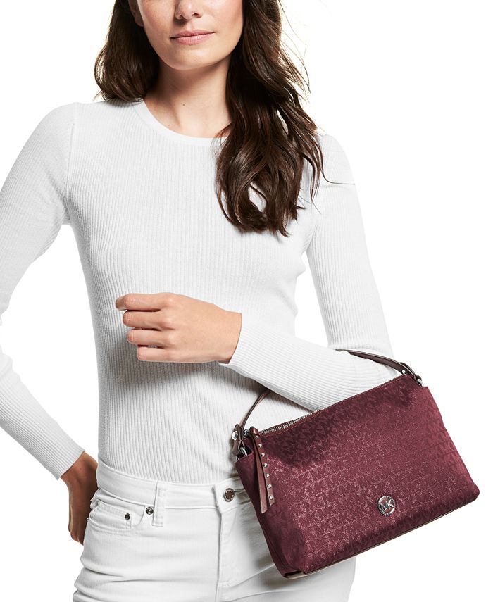 Michael Kors Signature Shailene Small Messenger Bag & Reviews