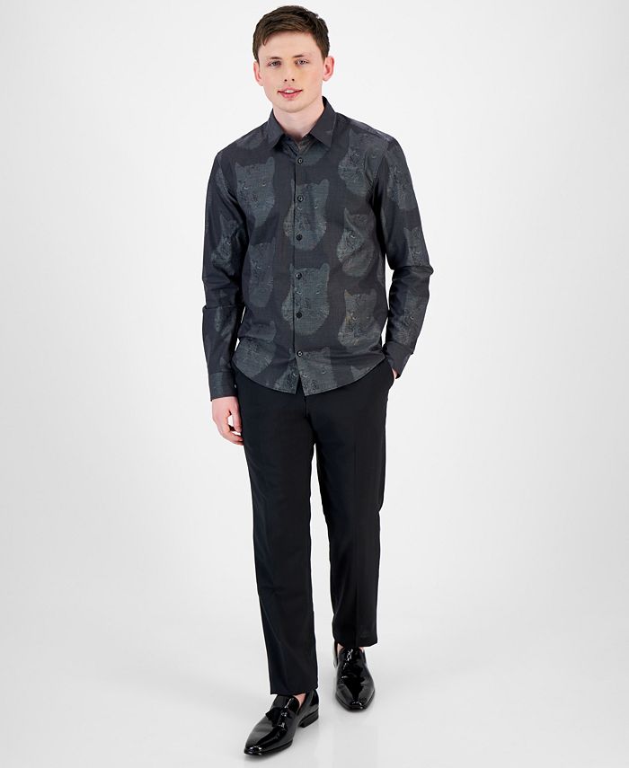 Ermo printed shirt Slim fit