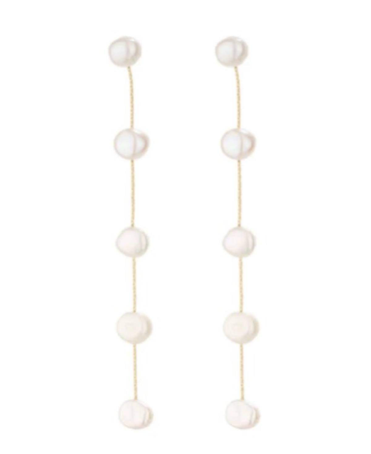 Women's Quinn Cultured Freshwater Pearl Duster Earrings - Gold-Plated