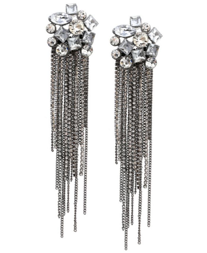 Accessory Concierge Women's Gem Bouquet Drop Earrings - Macy's