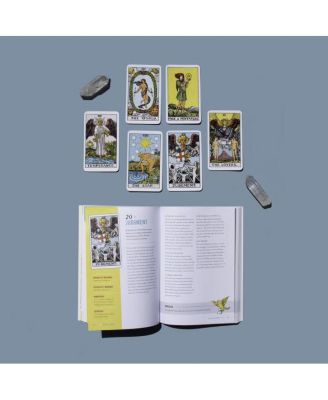 Guided Tarot Box Set: Illustrated Book & Rider Waite Smith Tarot Deck by Stefanie Caponi