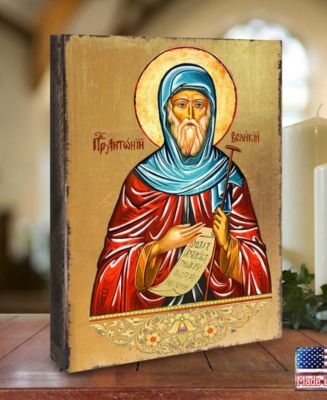 Saint Anthony Icon 8" x 6"