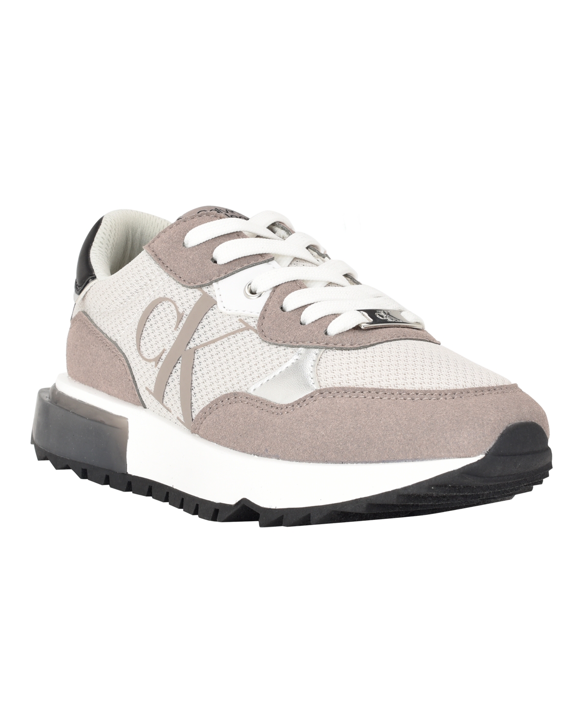optocht Frank Worthley Correspondentie Calvin Klein Women's Magalee Lace-up Platform Sneakers Women's Shoes In  Taupe Multi | ModeSens