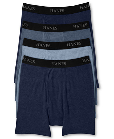 Hanes Platinum Men's Underwear, Boxer Brief 4 Pack