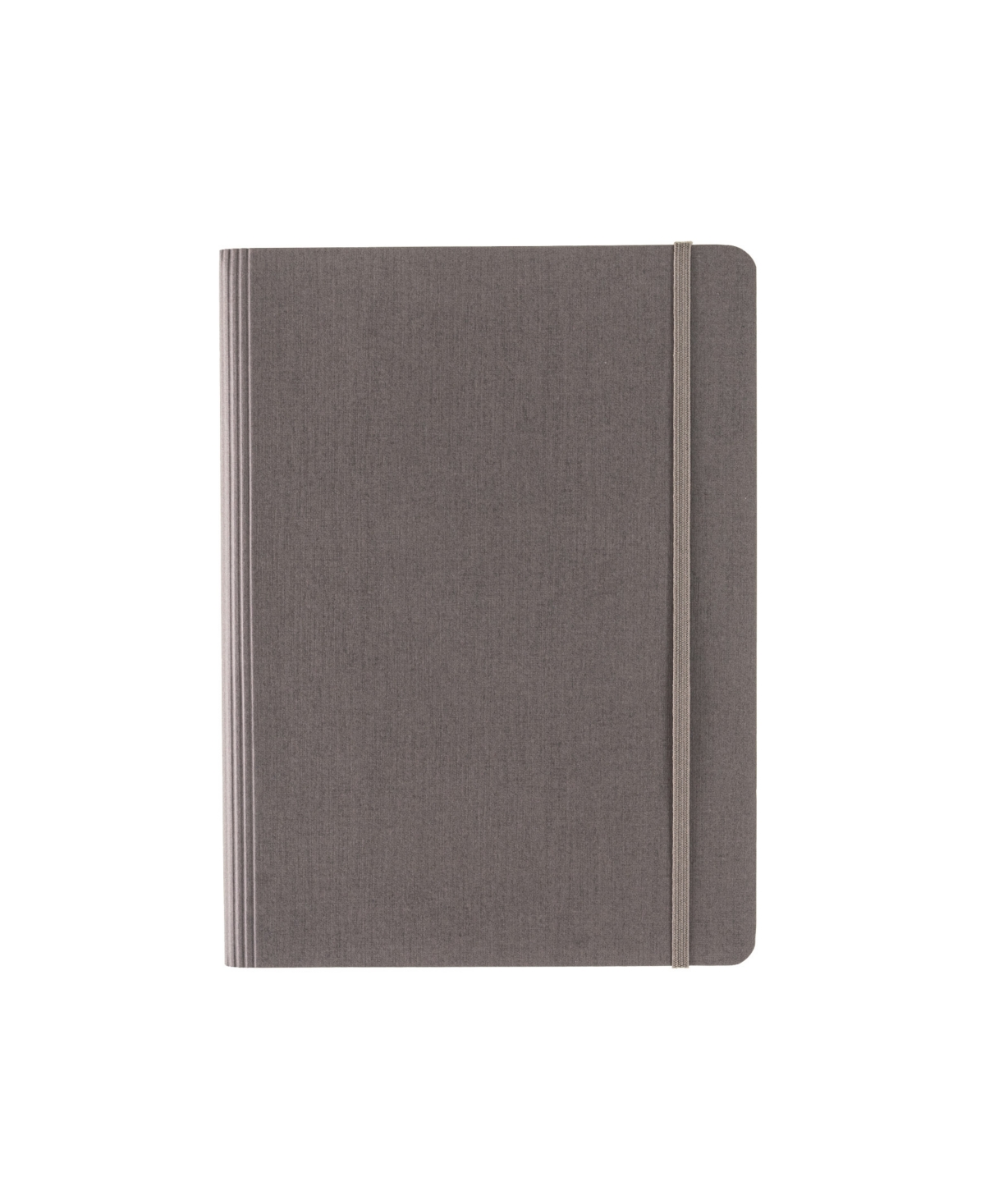 Ecoqua Plus Hidden Spiral Bound Dotted A5 Notebook, 5.8" x 8.3" - Gray