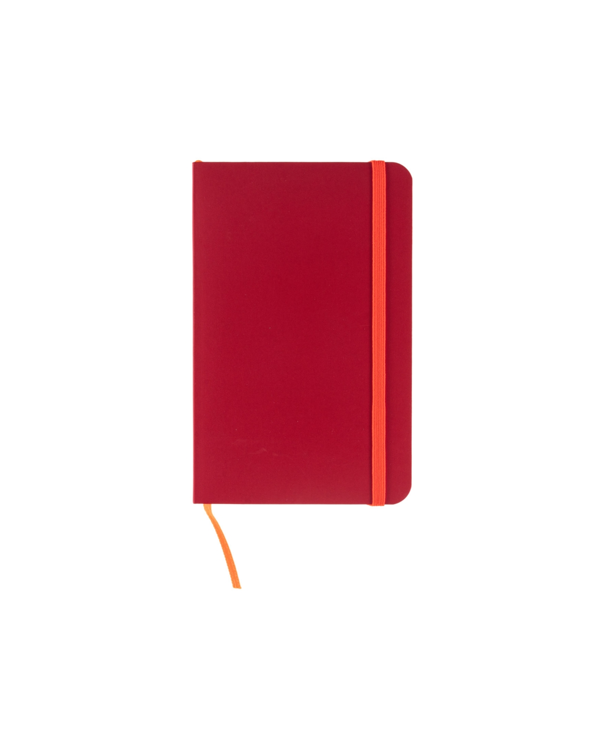 Ispira Soft Cover Lined Notebook, 3.5" x 5.5" - Red