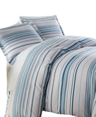 Stripe 3-Pc. Comforter Set, Twin