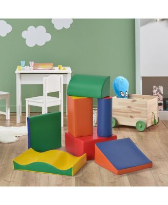 Multicolor Foam Building Block Soft Kids Playset for Daycare Activity