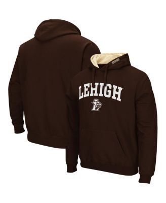 Men's Brown Lehigh Mountain Hawks Isle Pullover Hoodie