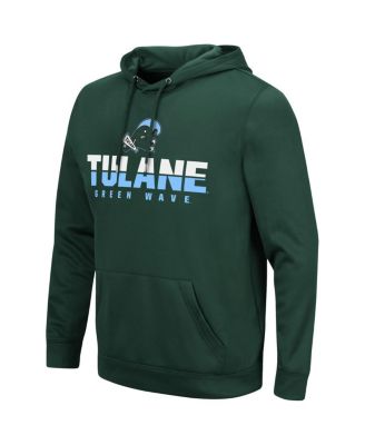 Men's Green Tulane Green Wave Lantern Pullover Hoodie