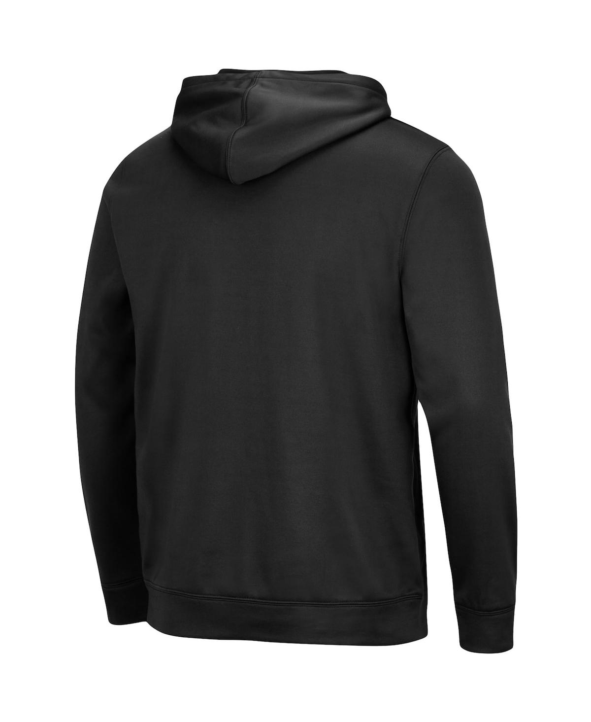 Men's ColosseumRutgers Scarlet Knights Lantern Pullover Hoodie - Black