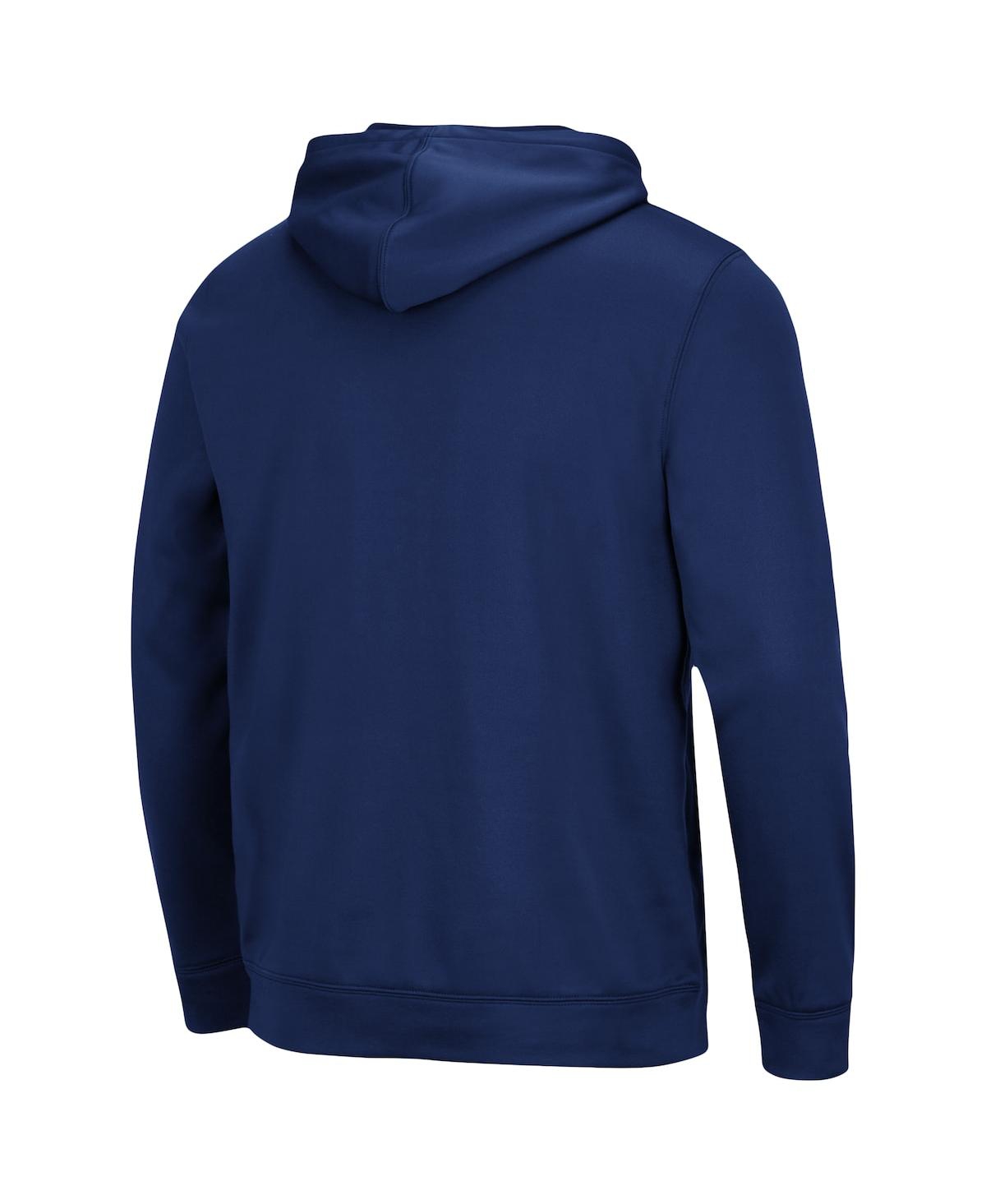 Colosseum Navy Gonzaga Bulldogs Lantern Pullover Hoodie In Navy