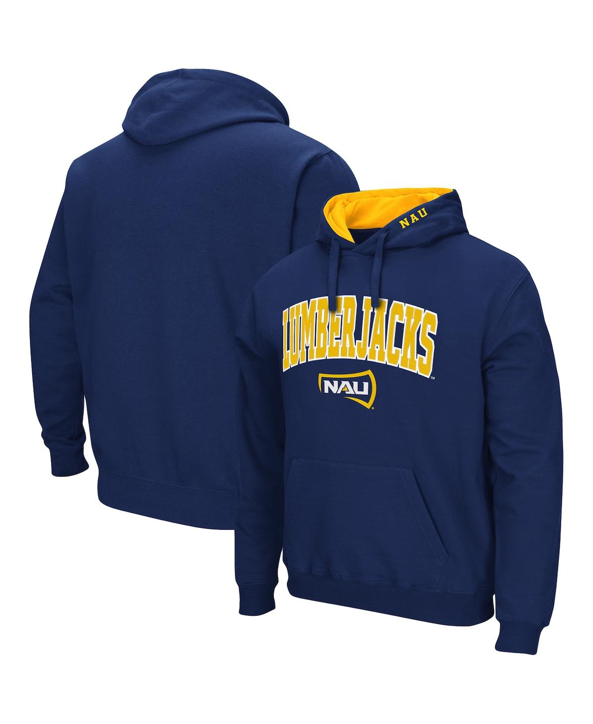 Colosseum Navy Kent State Golden Flashes Arch And Logo Pullover Hoodie In Navy