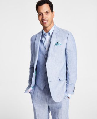 Bar III Men's Slim-Fit Linen Suit Jackets, Created for Macy's & Reviews -  Suits & Tuxedos - Men - Macy's