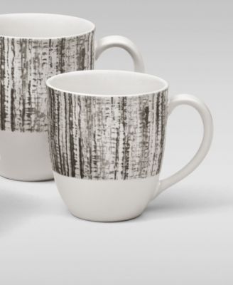 Colorwave Weave Set Of 4 Mugs, 12 Oz.