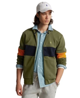 Ralph lauren fleece track jacket online