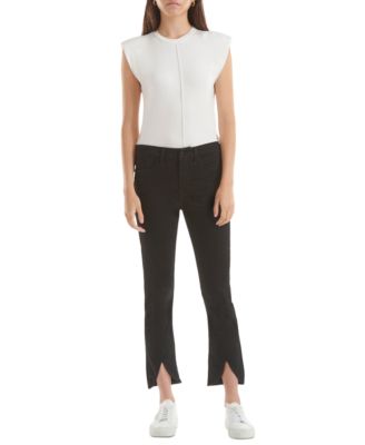 JEN7 - Women's Tulip-Hem Straight-Leg Ankle Jeans