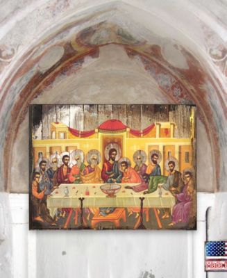 the Last Supper Holiday Religious Monastery Icons