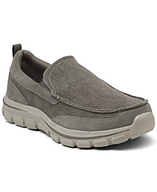Men's Palmero Matthis Moc Toe Canvas Slip-On Casual Sneakers from Finish Line