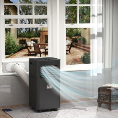 8000 BTU Portable Air Conditioner w/ 4 Modes for Home Office,