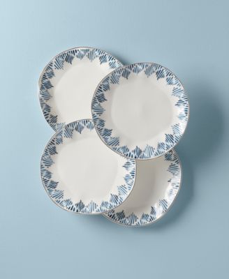 Blue Bay Dinner Plates, Set of 4