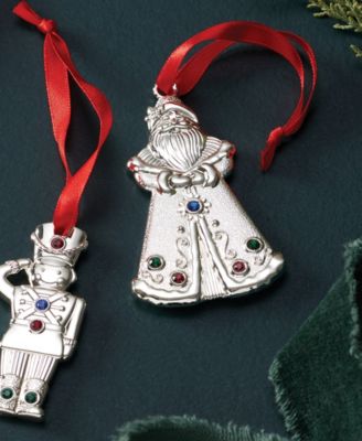Jeweled Santa Ornament