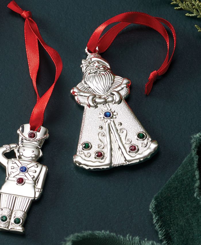 Lenox Jeweled Santa Ornament Macy's