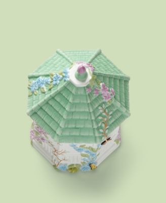 Butterfly Meadow Figural Gazebo Cookie Jar