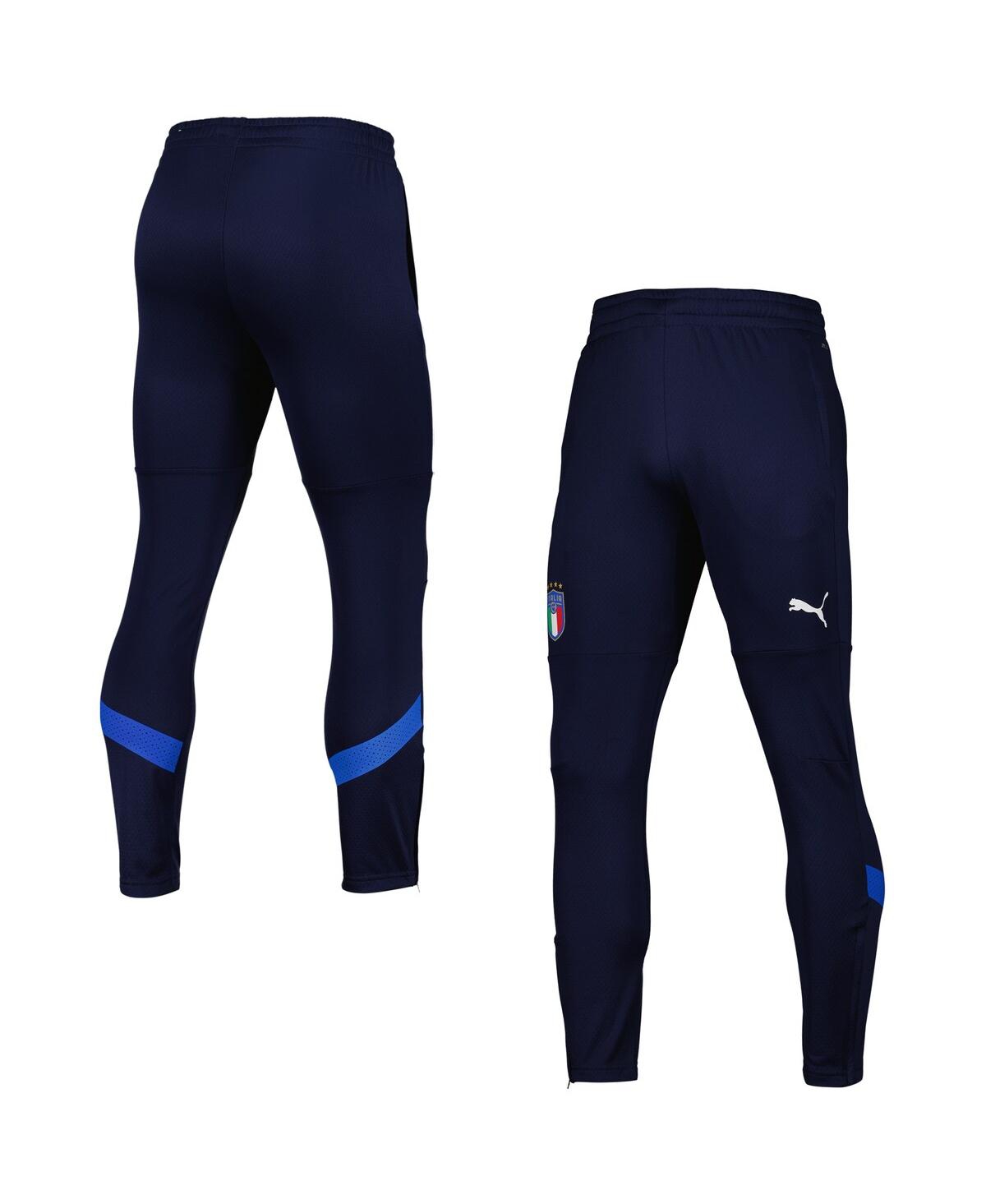 Men's Puma Navy and Blue Italy National Team DryCELL Training Pants