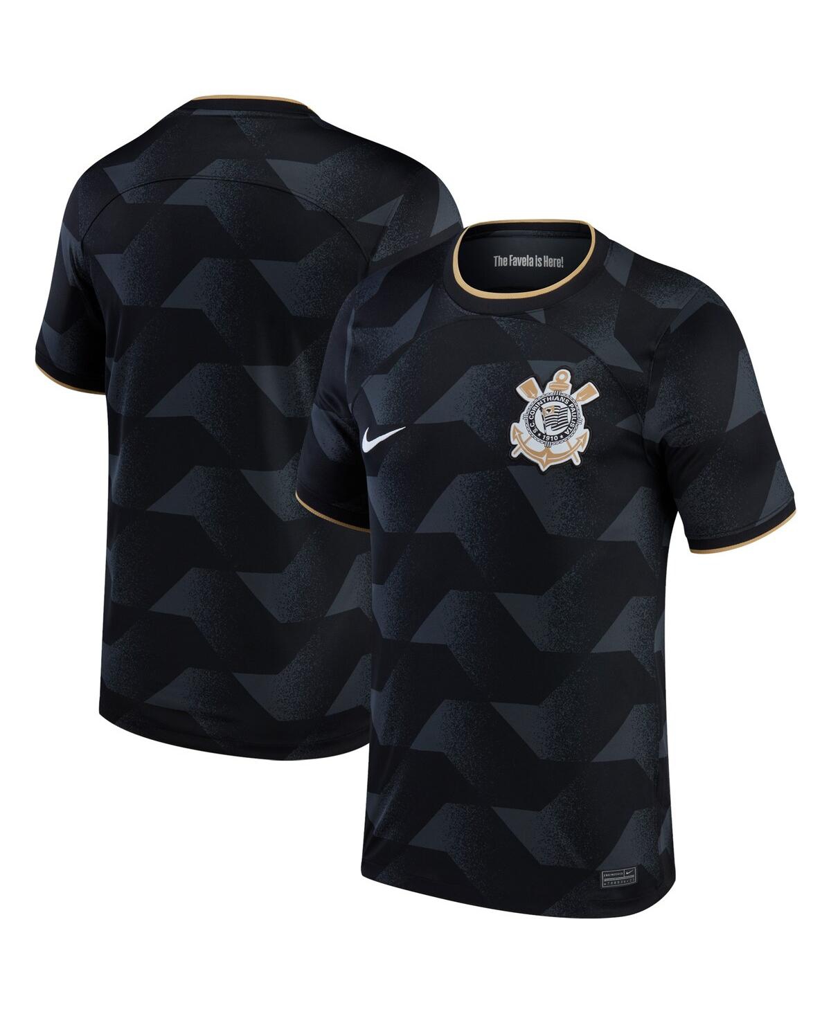 Big Boys NikeCorinthians 2022/23 Away Replica Jersey - Black