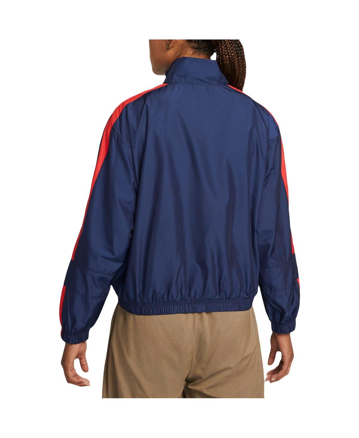 Nike Navy Paris Saint-germain Essential Anthem Full-zip Jacket In Navy