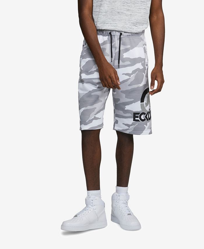 Ecko Unltd Men's Big and Tall Four Square Fleece Shorts - Macy's