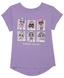 Little Girls Show Your Love for Fashion in This LOL Fashion Week Post Girls T-shirt