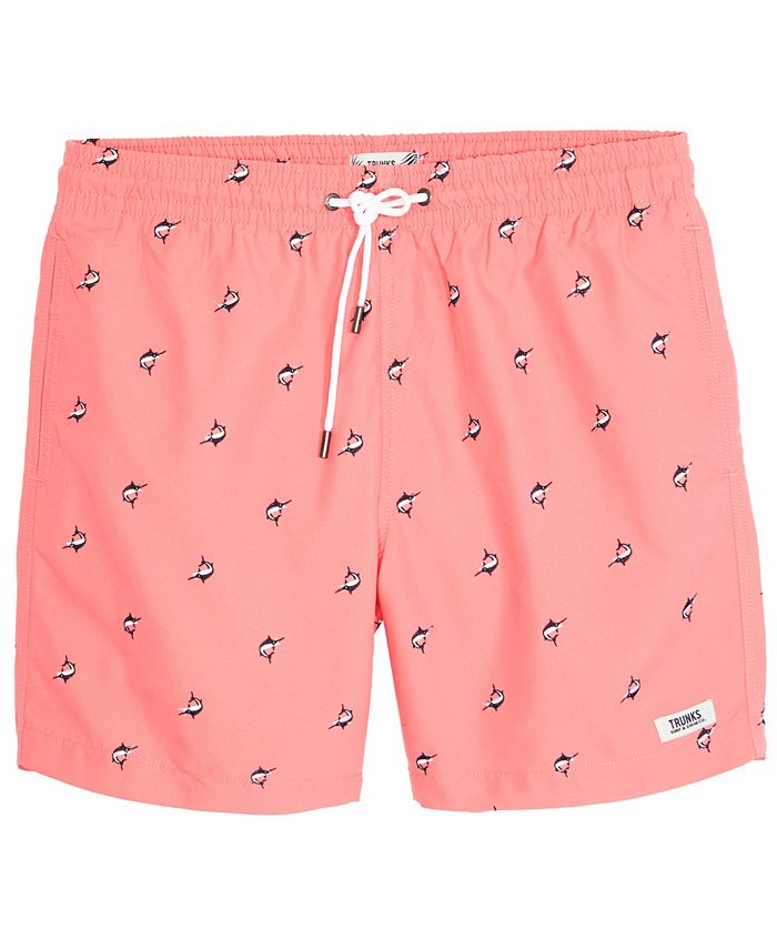 Trunks Surf & Swim Co. Men's Sano Embroidered Swim Shorts Macy's