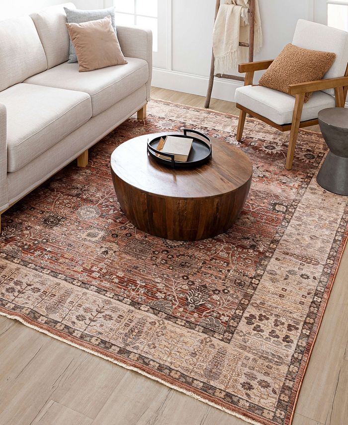 Karastan Echo Grasole 6'7" x 9'6" Area Rug Macy's