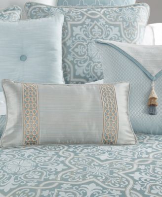 Waterford Arezzo Set Trapunta Queen 6 Pezzi – Piumone E Federe In Blu Polveroso - 6
