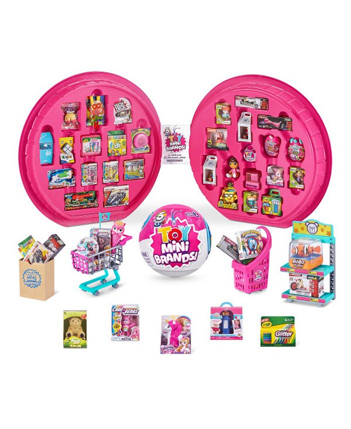 5 Surprise Toy Mini Brands Series 2 Collector's Case with 5 Minis Macy's