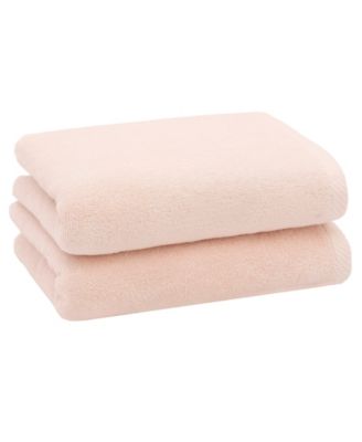 Ediree Turkish Cotton 2 Piece Hand Towels Set