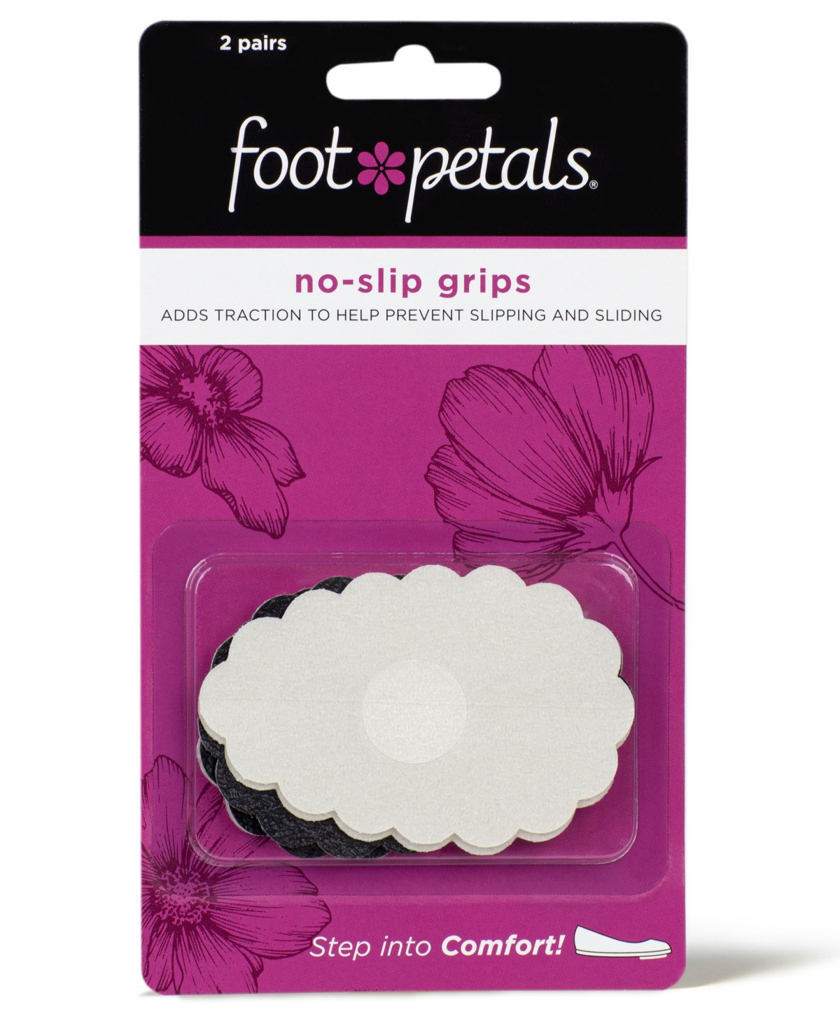 No-Slip Grips - Pack of 2 Pairs - Assorted