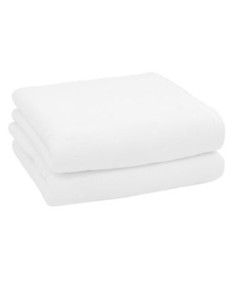 Ediree Turkish Cotton 2 Piece Bath Towel Set