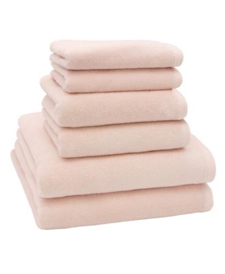 Ediree Turkish Cotton 6 Piece Bath Towel Set