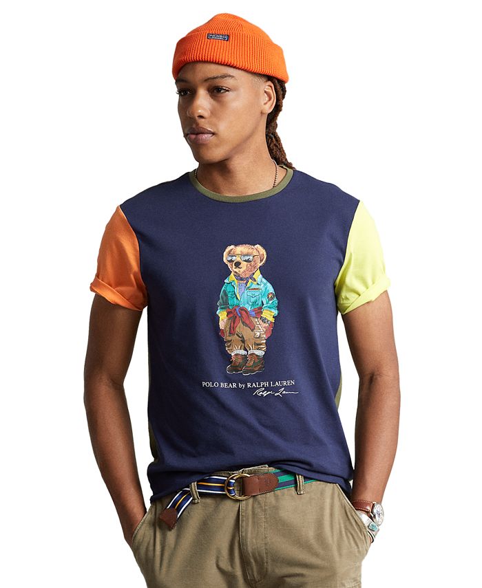 Polo Ralph Lauren Men's Classic-Fit Polo Bear Jersey T-Shirt & Reviews ...