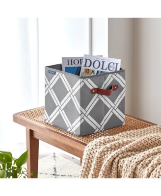 Folded Storage Cube Box Weave