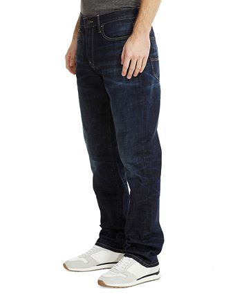 Lucky Brand Men's Straight Fit 411 Athletic Taper Stretch Jeans