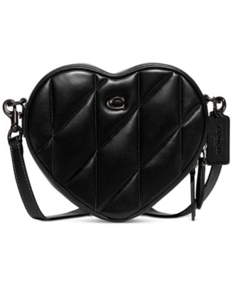 COACH Quilted Leather Heart Crossbody Macy s