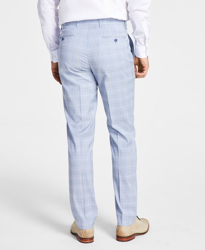 Alfani Men's SlimFit Stretch Solid Suit Pants, Created for Macy's Macy's